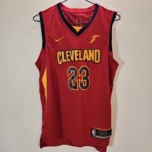 Nike Cleveland Cavaliers Icon Edition 2017-2018 Red Youth Jersey - Size 52 + 4